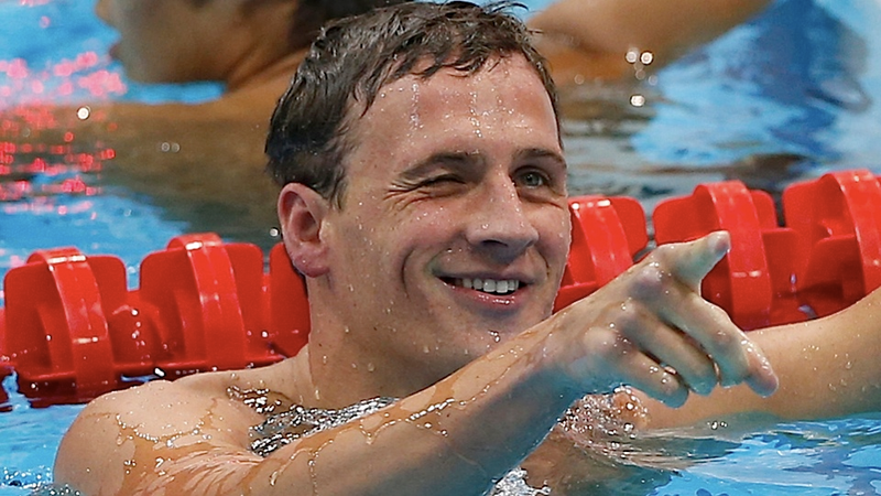 Illustration for article titled Let's All Take a Minute to Celebrate Ryan Lochte's Gold Medal Before He Eats It